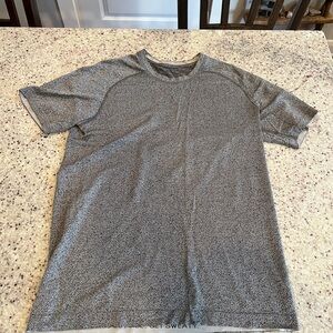 Lululemon Men’s Heathered Gray Performance Shirt